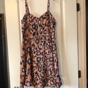 Floral print dress